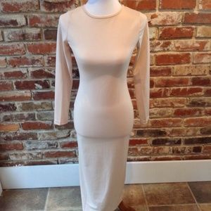 Unbranded Nude Color Dress (Pre-Owned, Size, S)